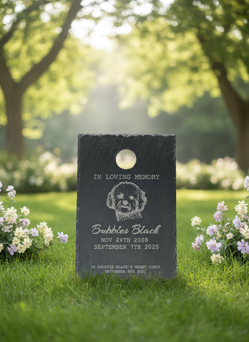 Custom Engraved Slate Sign